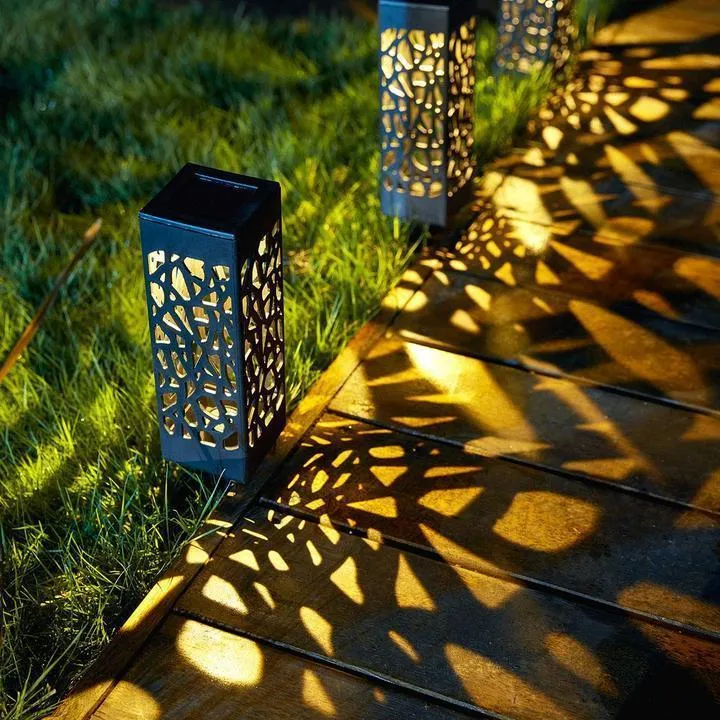 Solar Lights Outdoor Pathway Decorative Walkway Powered Led Waterproof Light