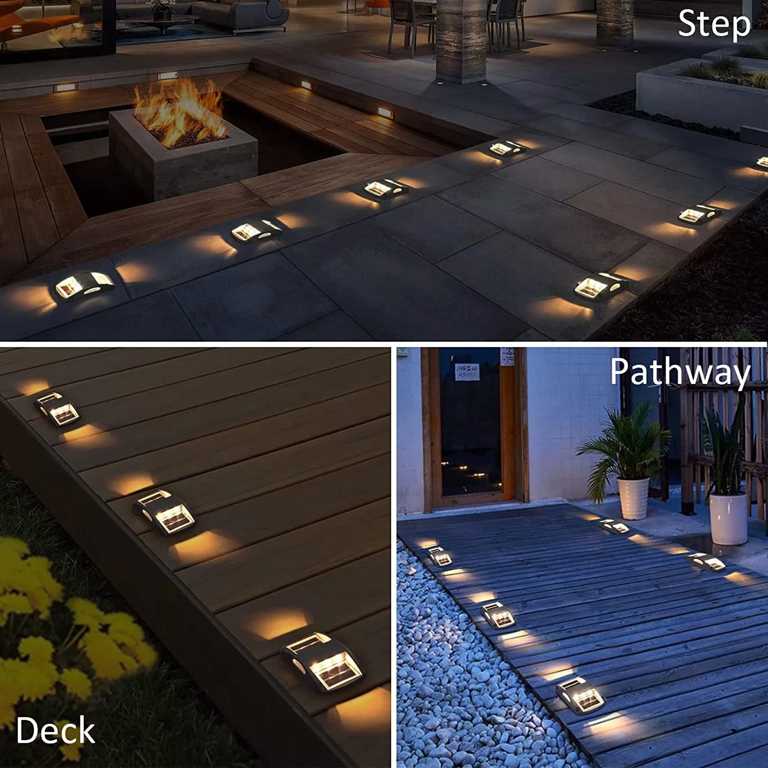 Solar Road Stud,Step Lighting For Lane|Dock|Yard|Garden