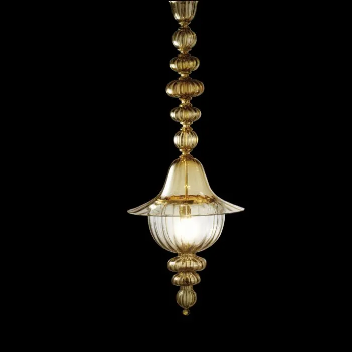 The 120 Cm  Doge Murano Glass Ceiling Lantern From Venini