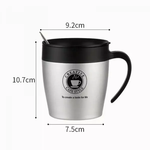 Thermos Coffee Mug 450ml Stainless Steel XBOT153