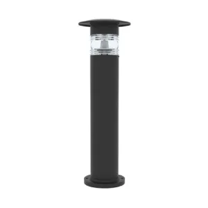 TITAN | AVS-BL005H | Solar Bollard Light | 1.8 Watt | 250 Lumens | 4000K | Solar Panel 4.5Wc | Lithium Battery 4.5AH/6.4V | Installation Height 31.4 Inch | IP65 | Aluminum | 5 Years Warranty