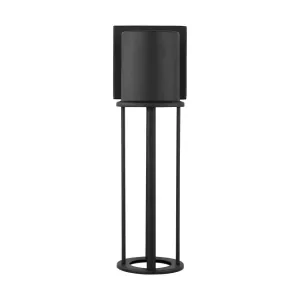 Union 16 In. LED Outdoor Wall Light Black Finish