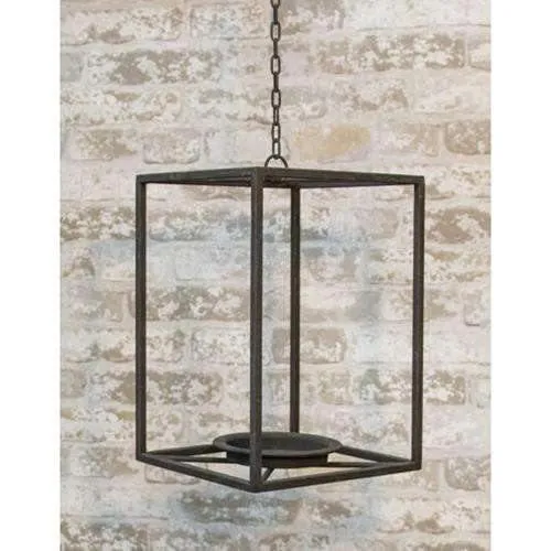 Vicenza Holder Lantern, Black