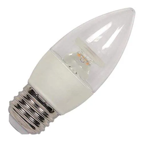 Westinghouse 4320500 4.5 Watt LED B11 Decorative Dimmable - 2700 Kelvin - Warm White - 300 Lumens - E26-Medium Base - 120 Volt - Card