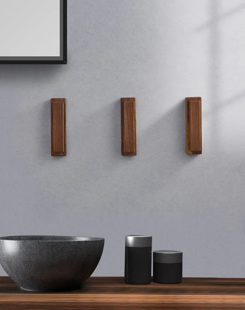 Wooden Clip Wall Hook & Organizer