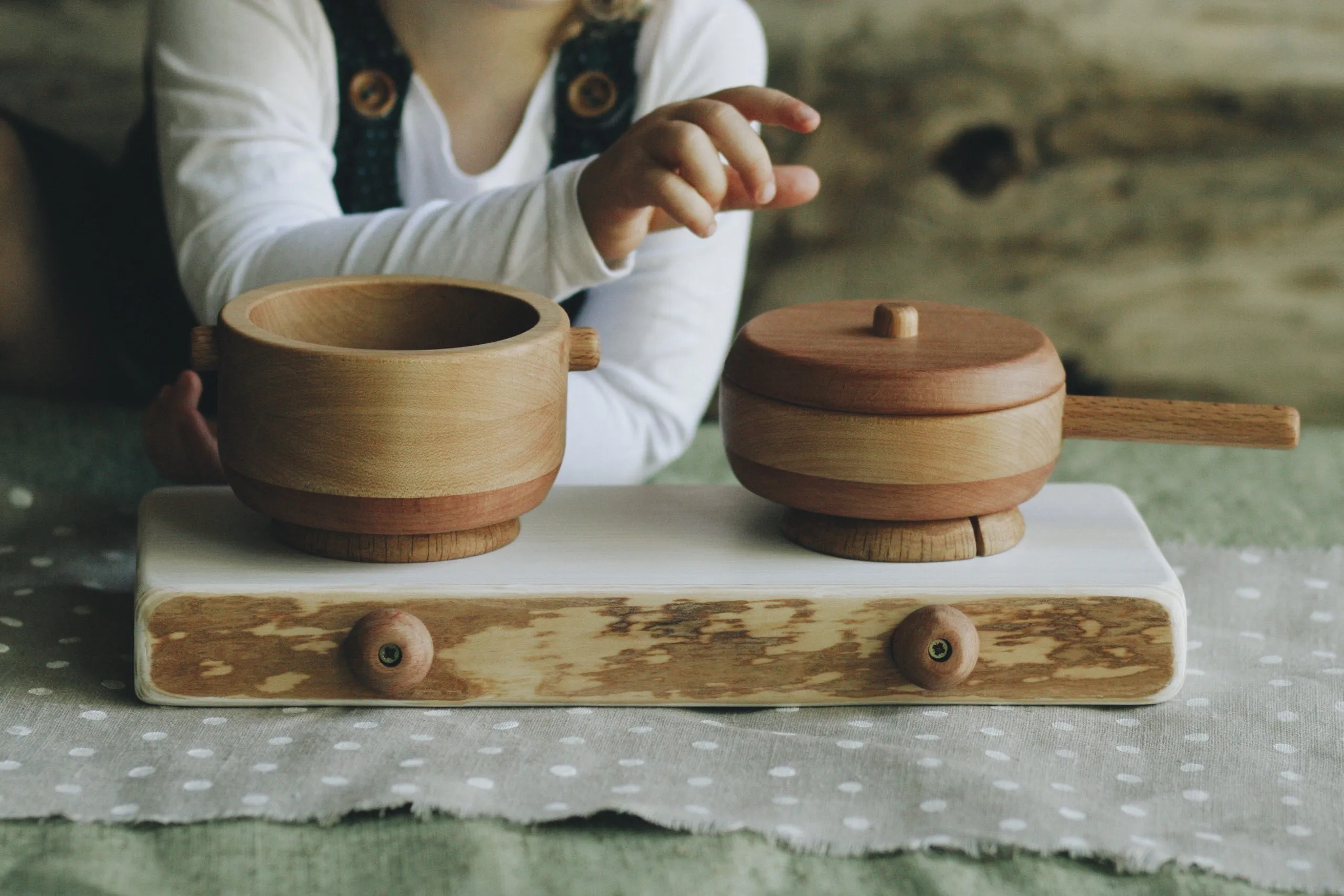 Wooden Portable Cook Top