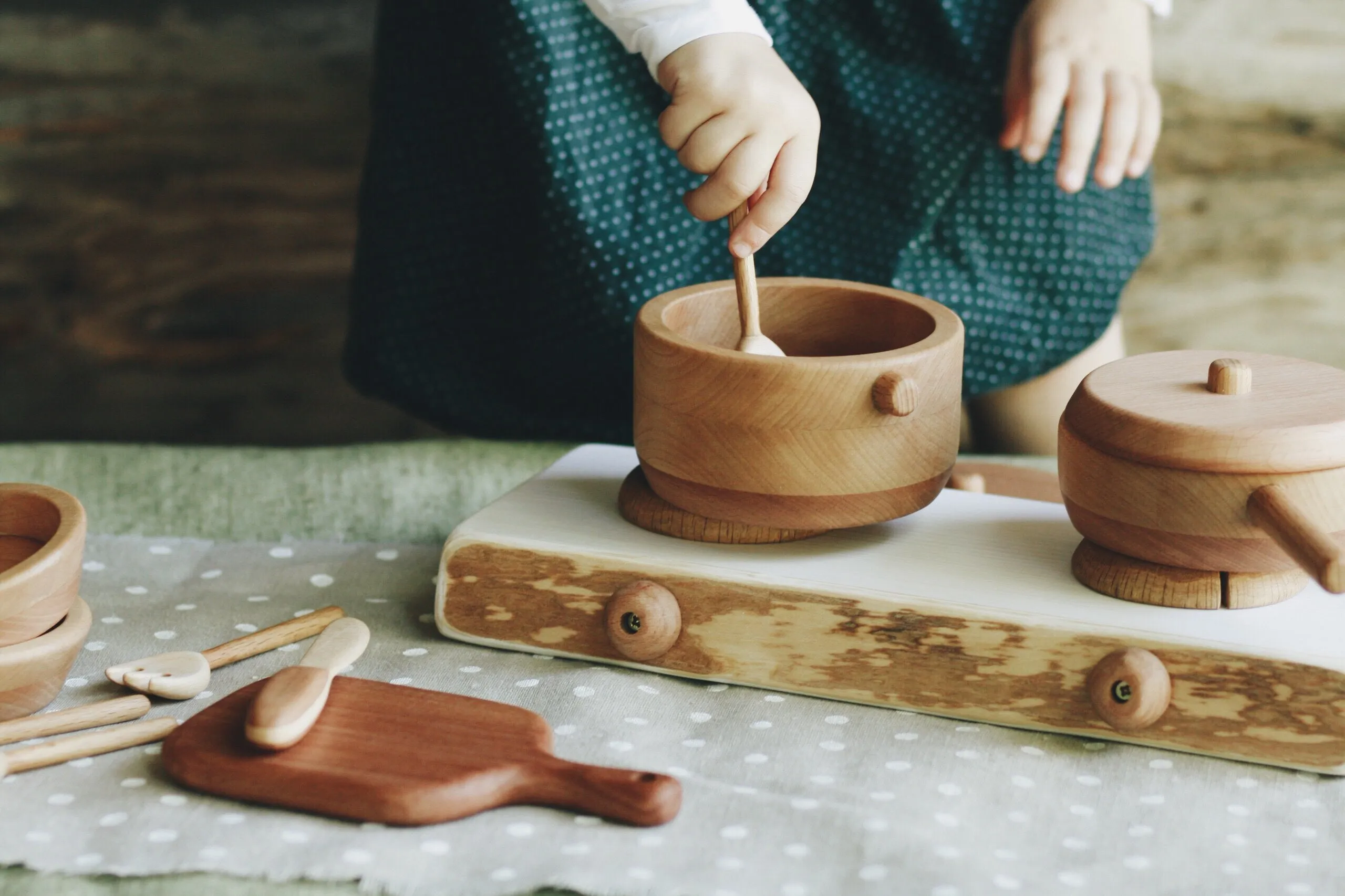 Wooden Portable Cook Top