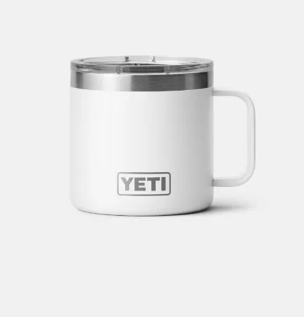 YETI RAMBLER 14OZ MUG WITH MAGSLIDER LID