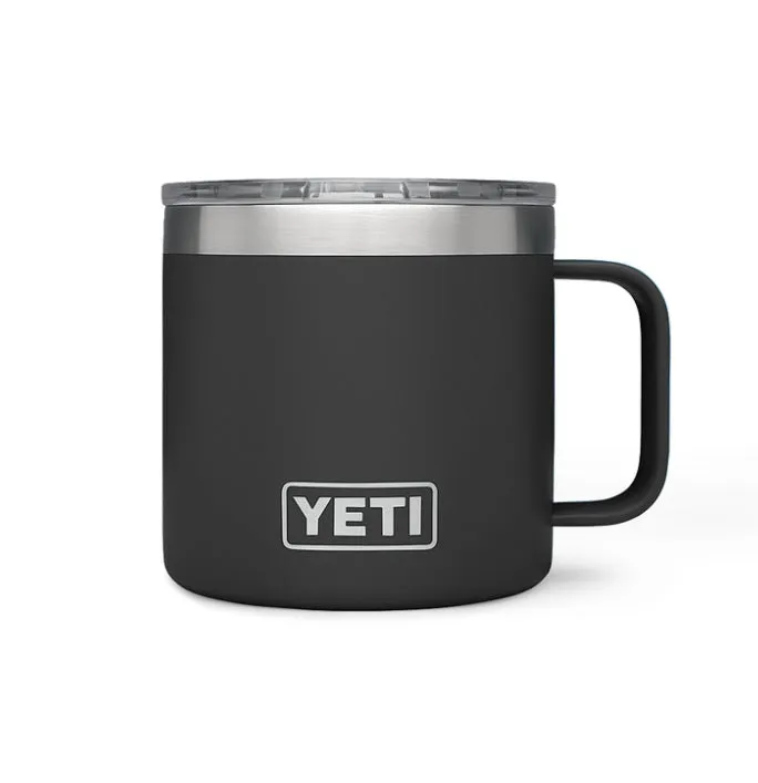 YETI RAMBLER 14OZ MUG WITH MAGSLIDER LID